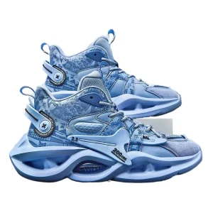 Men’s Basketball Court Sneakers Cushioning All Season Sports Shoes
