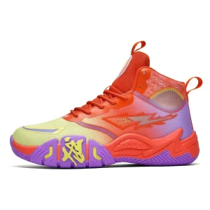 Men’s Basketball Shoes Unisex Fashionable & Versatile Stylish Casual Lace up Design Breathable Premium Branding Available
