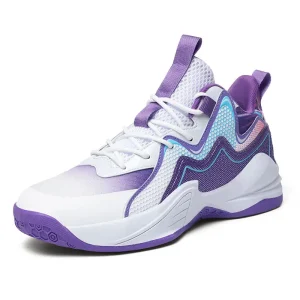 Men’s Basketball Shoes for Spring Summer Teenagers Students Sports Competition Training Fashionable Lovers Sports Shoes Shoes