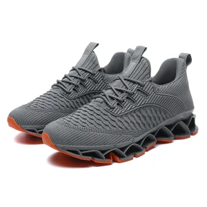 Men’s Blade Breathable Fly Woven Sports Shoes Fashionable Trend with Large Size 39-48 Casual & Running Sports Blade Shoes