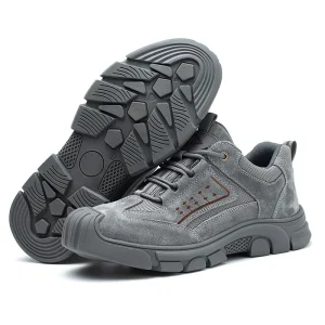 Men’s Breathable Anti slip Full Size Fishing Trekking Hiking Running Shoes Safety Sneakers