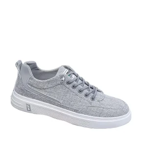 Men’s Breathable Canvas Casual Walking Style Skater Shoes