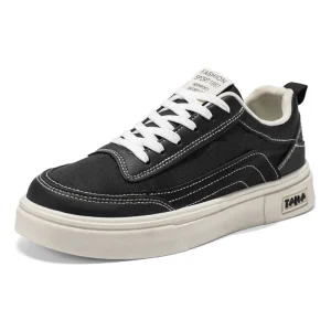 Men’s Breathable Low Top Skate Sneakers Spring Autumn Summer Casual Walking & Skateboard Shoes