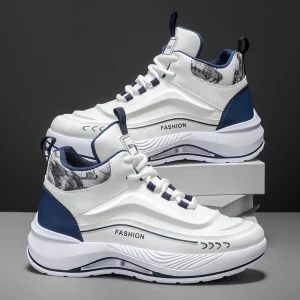 Men’s Breathable Platform Sports Shoes Casual Running Shoes