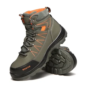Men’s Breathable Work Safety Shoes Outdoor Anti slip Steel Puncture Proof Safety Shoes