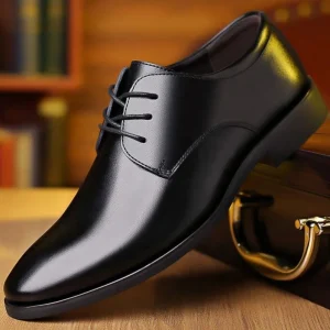 Men’s Business Dress Casual Leather Shoes