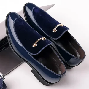 Men’s Business Formal Artificial Leather Shoes Lightweight Single Low Top Oxford Wedding Groom Shoes Office Casual