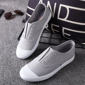 Men’s Casual Canvas Shoes with Soft New Design for All Seasons Summer Spring Autumn Winter