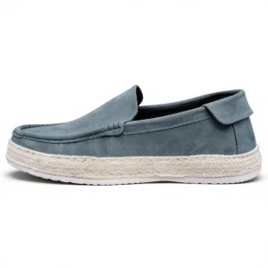 Men’s Casual Flat Cloth Breathable Lightweight Comfortable Anti-Slip Walking Loafers Shoes