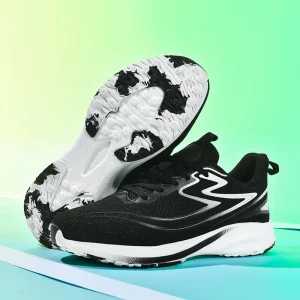 Men’s Casual High Top Summer Walking Sneakers Microfiber Leather Upper Large PU Rubber Sole Waterproof Breathable Shoes