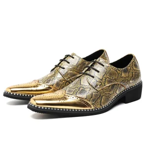 Men’s Casual PU Dress & Oxford Shoes Soft Comfortable Business Office Style Formal Shoes for Men