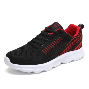 Men’s Casual Running Footwear Breathable Mesh Hiking Low top Male Sneakers Four Seasons Sports Shoes for Men