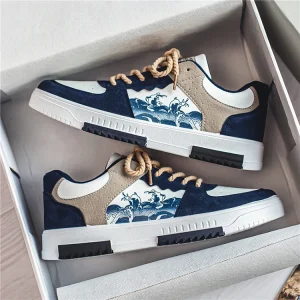 Men’s Casual Shoes Breathable Thick soled Sneakers Trendy Shoes for Men