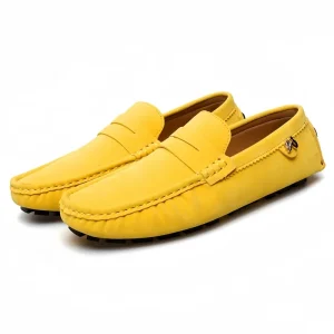 Men’s Casual Shoes Penny Loafers Slip-On Flats Breathable Spring Autumn Light Barefoot Feel All Season
