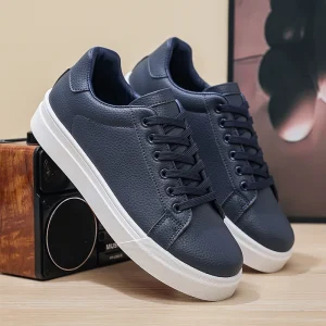 Men’s Casual Sneakers Fashionable White Shoes Versatile Sports Shoes for Young Men