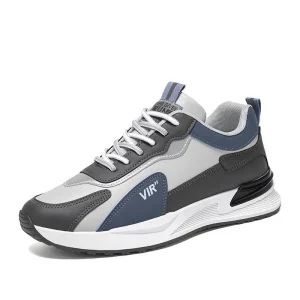 Men’s Casual Sports Shoes Multifunctional Tie-Up for Youth Running Basketball Autumn Mesh Lining for Walking
