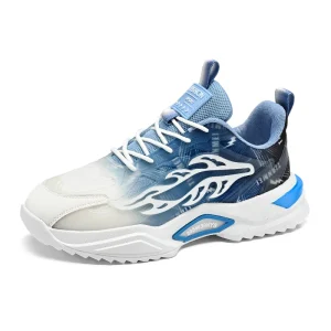 Men’s Casual Sporty Comfortable Shoes Low Cut Lace up with Wear Resistant Non Slip Sole All Seasons Chunky Outdoor