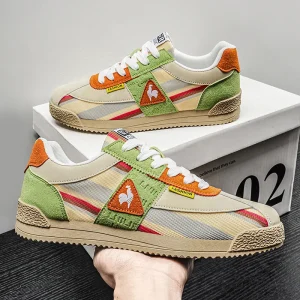 Men’s Casual Walking Shoes Breathable Non slip Wear resistant Platform Sports Shoes