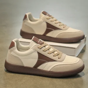 Men’s Casual Walking Shoes Versatile Daily Outdoor Sneakers Breathable PU for Spring Summer Autumn Winter