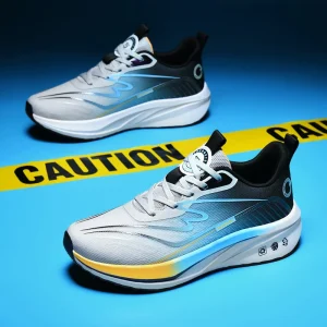 Men’s Comfortable Breathable High Top Casual Sneakers Mesh Cloth Upper EVA Sole Summer Walking Plus Size