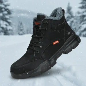 Men’s Comfortable Low Top Work Shoes Lightweight Puncture Resistant Anti Smash Steel Toe Breathable Winter Safety Shoes