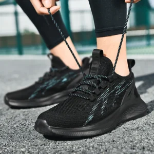 Men’s Cushion Casual Sports Running Shoes with Breathable Mesh EVA Insole for Summer Spring and Autumn with Box