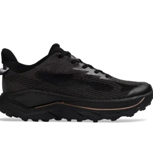 Men’s Cushioned Trail Running Shoes Breathable Mesh Black Athletic Sneakers for Walking & Training