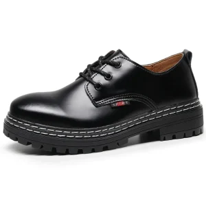 Men’s Dress Shoes Genuine Leather Formal Shoes Chaussures Homme Office Shoes for Men