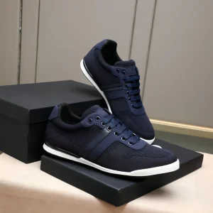 Men’s English style Casual Soft Leather Running Shoes with Non slip Soles Height increasing Fashionable Casual Sports Shoes