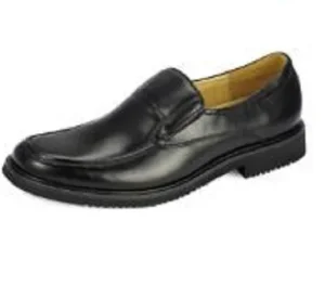 Men’s Fashionable Full Grain Cow Leather Autumn Dress Shoes Slip-On Loafers for Office Use
