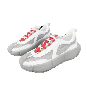 Men’s Fashionable Sports Walking Shoes Thick Soled Mesh Breathable Height Increasing Chunky Shoes