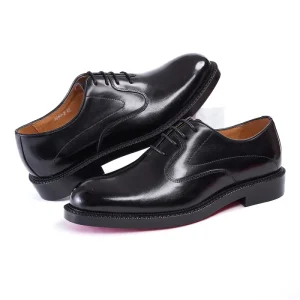 Men’s Formal Genuine Leather Oxford Lace-up Shoes British Luxury Business Design Wedding Shoes
