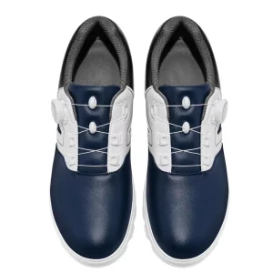 Men’s Golf Shoes Waterproof Sneakers Anti Slip Spikes