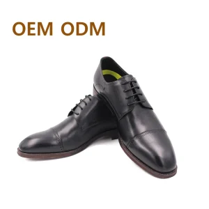 Men’s Handmade Calfskin Leather Dress Shoes Italian Style Male Business Wedding Dress Shoes