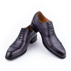 Men’s Height Increasing Genuine Leather Dress Shoes Comfortable Handmade Oxfords Spring Formal Business