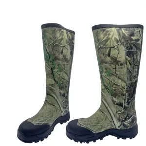 Men’s Hunting Boots Outdoor Snow Forest Custom Rain Boots Waterproof Non slip Cotton Warm