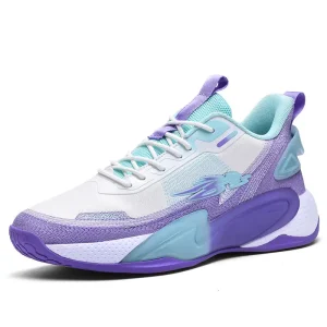 Men’s Large Size 47 Basketball Sneakers Rubber Bottom Youth Running Shoes US13 Style
