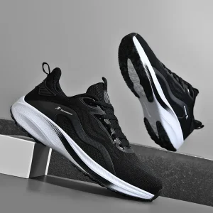 Men’s Large-Size Professional Running Shoes Breathable Ultra-Lightweight Running Sneakers for Teenagers Sports Shoes