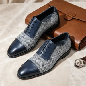 Men’s Leather Dress Shoes Classic Formal Men’s Oxford Shoes
