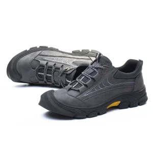 Men’s Low top Labor Protection Shoes Anti smashing Anti piercing Anti static Wear resistant Steel Toe Safety Shoes