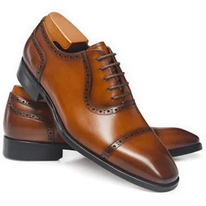 Men’s Luxurious Leather Shoes British Business Oxford Shoes Men’s Engraved Brocade Dress Shoes Men’s Shoes