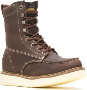 Men’s Microfiber Leather Lace Up Work Boots Soft Summer Safety Shoes Composite Fiber Toe Cap for Factory Mining Construction