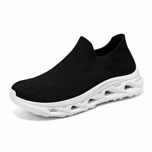 Men’s Minimalist Versatile Breathable Mesh Lining Arch Support Anti Slip Thick Sole Walking Shoes