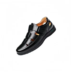Men’s New Ready made Men’s Leather Shoes Business Casual Dress Shoes Soft Soled Anti slip Summer Men’s Casual Shoes