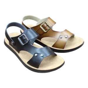 Men’s Outdoor Waterproof Anti-Slip Slip-On Sandals Casual Comfortable Beach Shoes Print Pattern