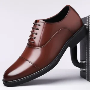 Men’s Oxford Formal Shoes British Style Large Size Stock