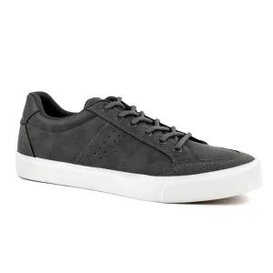 Men’s PU Leather Breathable Mesh Lining Height Increasing Walking Shoes for Spring Autumn Outdoor Use