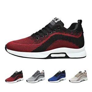Men’s Running Shoes Sneaker Fashion Trend Comfort Anti-Slip Breathable Spring Sport Walking Style Shoes
