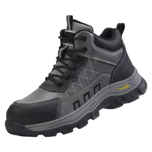 Men’s Safety Work Shoes with Steel Toe Cap Puncture resistant Anti-slip and Wear-resistant Labor Protection