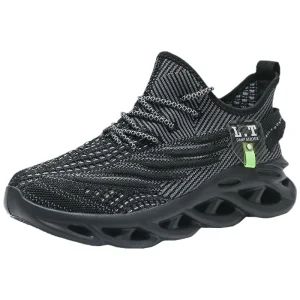 Men’s Shoes Are Versatile Suitable for Sports Running Casual Wear Deodorizing Breathable Mesh Shoes with Thin Twisted Soles